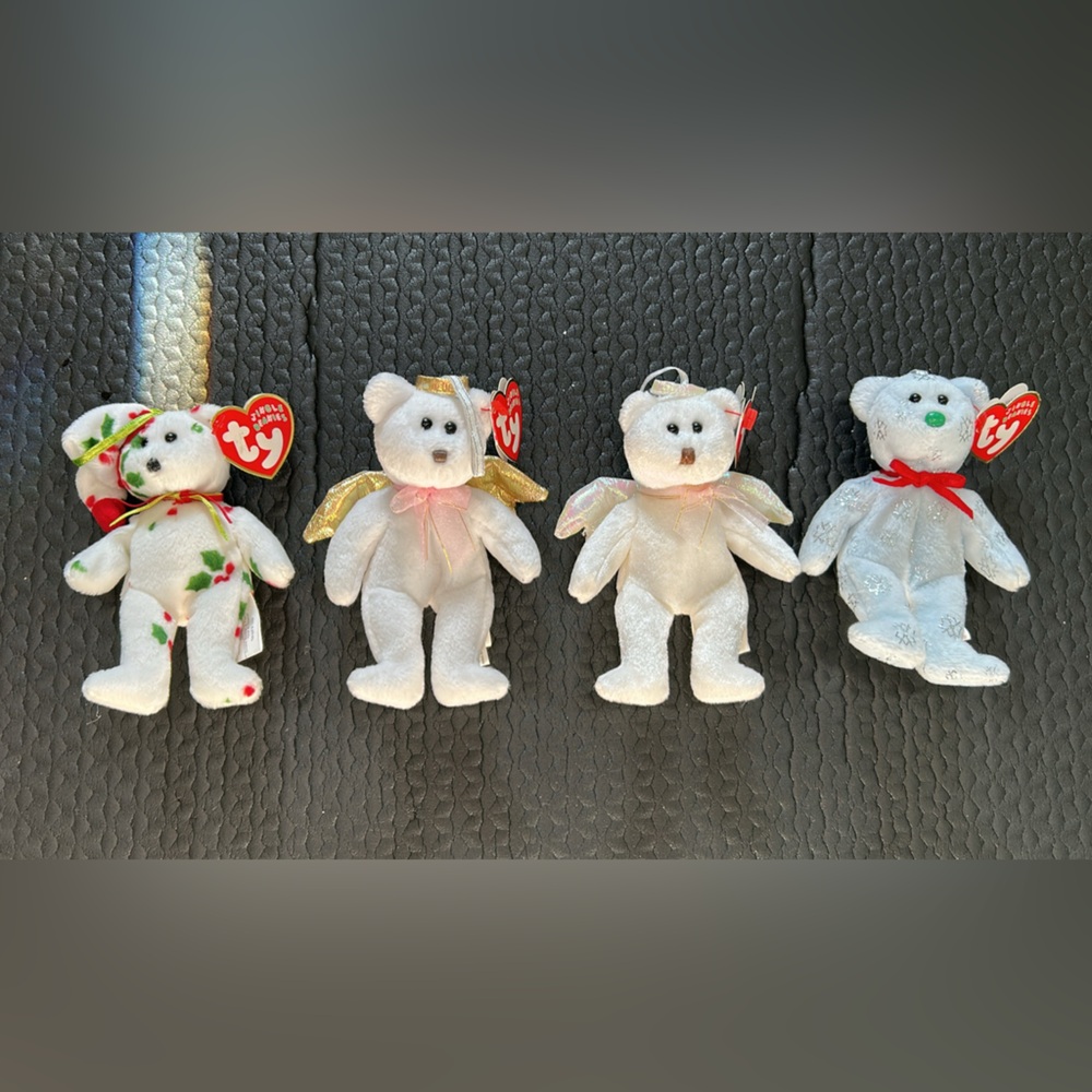 Jingle Beanies with tags